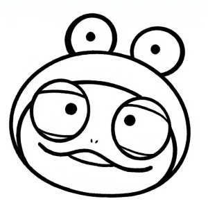 ecobody3のマスコット、ケロピです